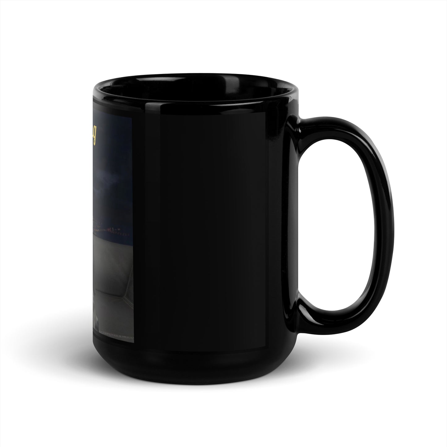 Black Glossy Mug